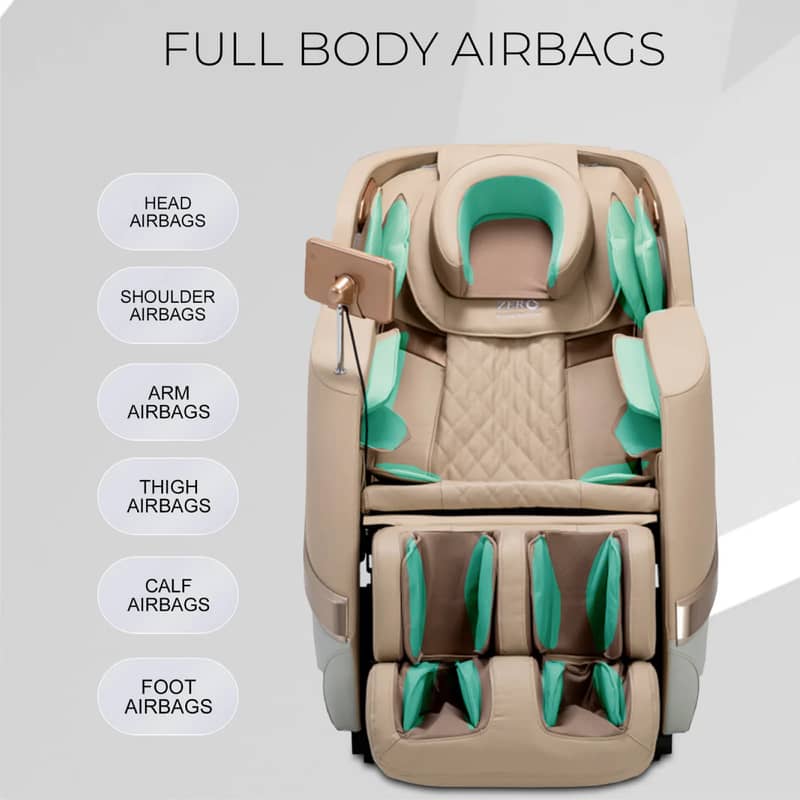 Massage Chair | Heal Master | 48 Airbags | 20 RollersH | Heating Thera 8