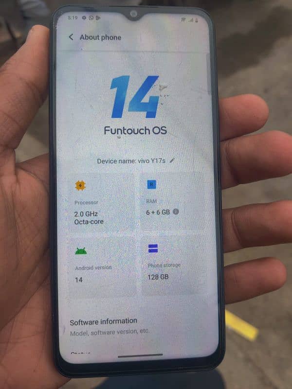 vivo y 17 s exchange possible 0