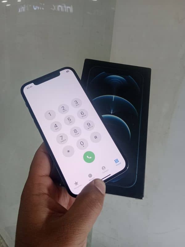 iphone 12 pro non pta factory 10by9  box Sath ha 256gb 90health 1