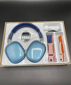 Blue Wireless Headphone With Long-Lasting Battery Comfort 1pcs