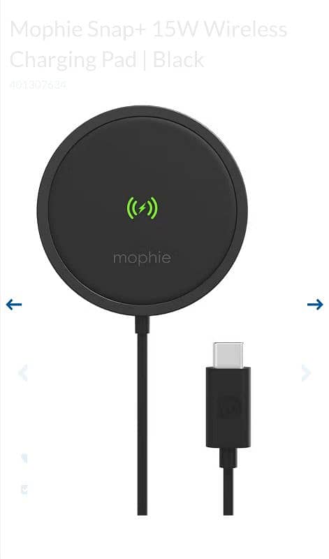 Mohpie (American Brand) 15watt Fast Charging Wireless Pad 1