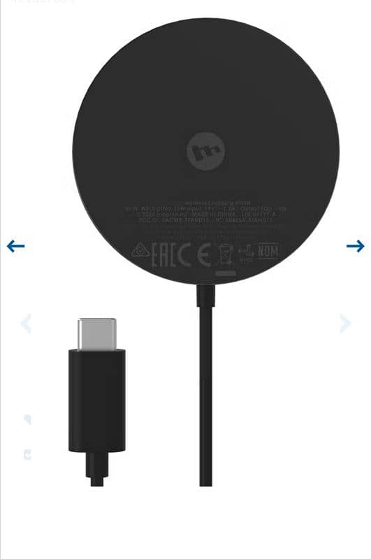 Mohpie (American Brand) 15watt Fast Charging Wireless Pad 2