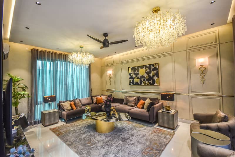 Luxurious 10 Marla Bungalow Double Height Lobby & Tv Lounge Full Basement & Fully Furnished 19