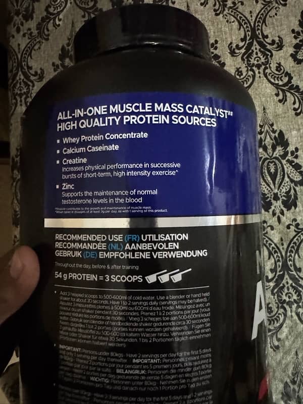 (USN) muscle fuel anabolic protein 3