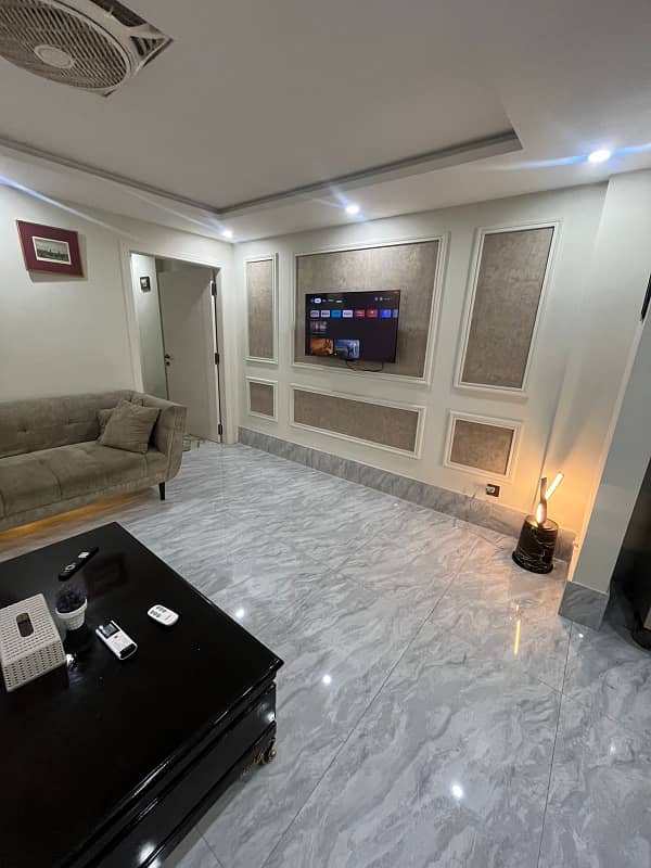 2-Bed Ready To Move Fully Furnished Flat For Rent Sector C Bahira Town Lahore 7