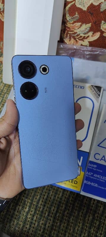 Tecno Camon 20 8+8/256GB All Genuine with Box charger 6