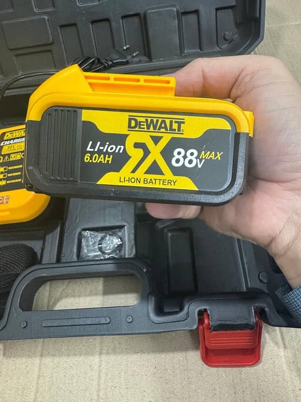 dewalt impact wrench and screw drivers 88v complete set 5