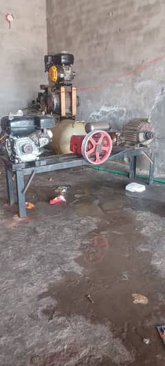 Hydrolic lift.  Foam Machine 2 Generator Air compressor Machine