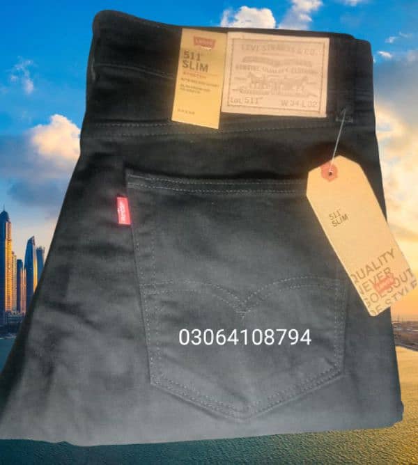 slim fit steachable premium 511 for men jeans pent exported 6