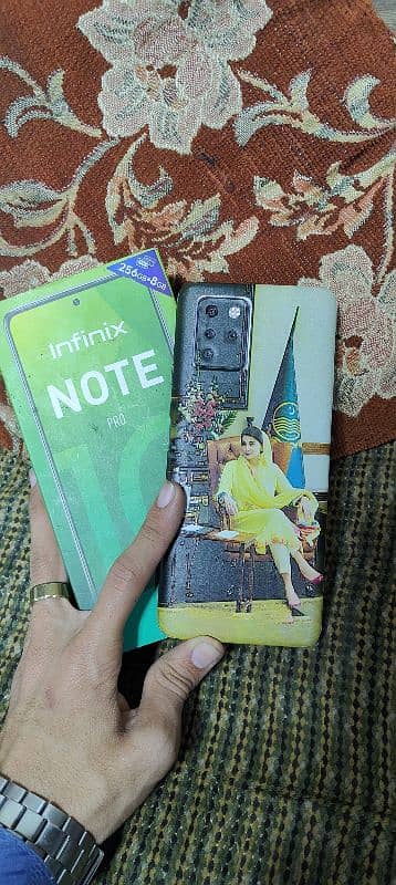 infinix Note10pro 8/256GB All okay Working imi match Box 1