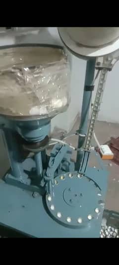 Bottle cap machinery setup