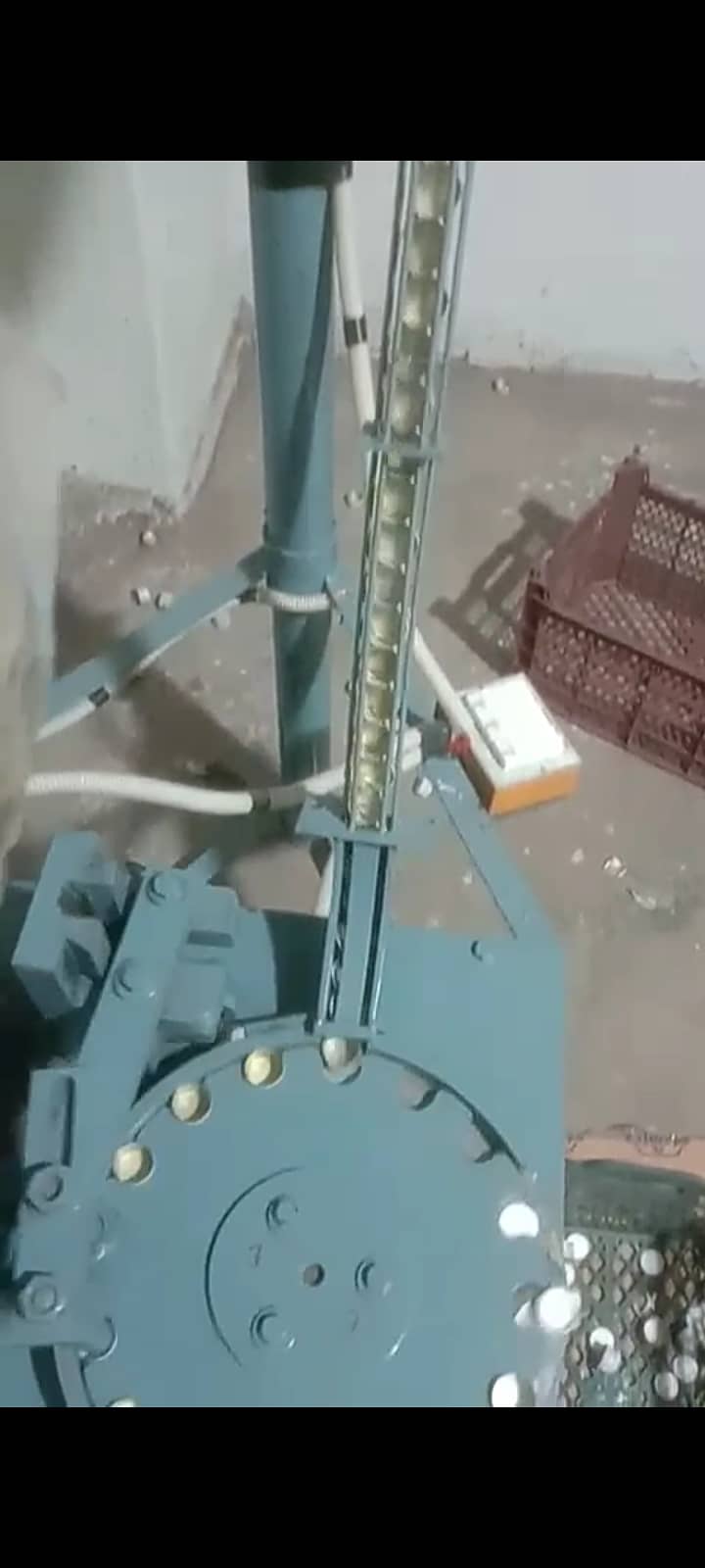 Bottle cap machinery setup 1