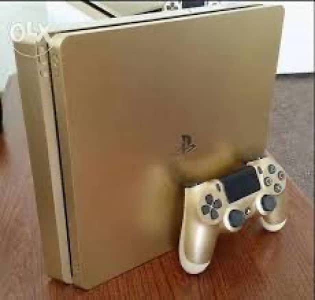 PS4 SLIM GOLD LIMITED EDITION Playstation 4 Sealed 10/10 1