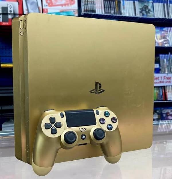 PS4 SLIM GOLD LIMITED EDITION Playstation 4 Sealed 10/10 2