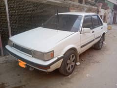 Toyota Corolla 1987/91 Registered.