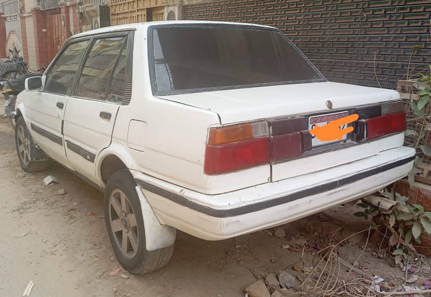 Toyota Corolla 1987/91 Registered. 2