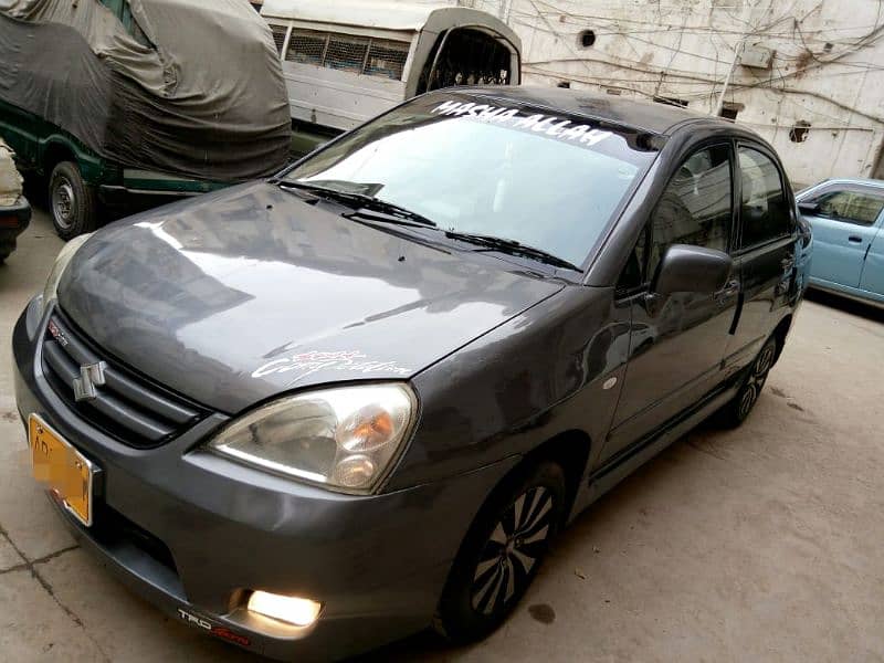 Suzuki Liana LXI Grade 2007 ABS BREAK Gray Color FULLY LOADED CAR UrgS 3