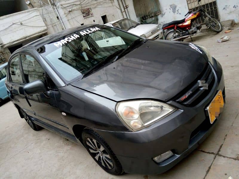 Suzuki Liana LXI Grade 2007 ABS BREAK Gray Color FULLY LOADED CAR UrgS 4