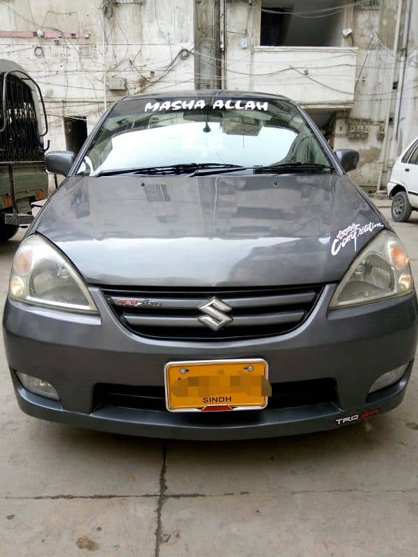 Suzuki Liana LXI Grade 2007 ABS BREAK Gray Color FULLY LOADED CAR UrgS 5