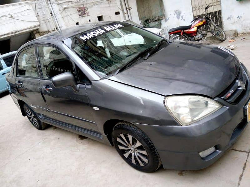 Suzuki Liana LXI Grade 2007 ABS BREAK Gray Color FULLY LOADED CAR UrgS 12