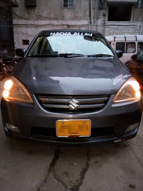 Suzuki Liana LXI Grade 2007 ABS BREAK Gray Color FULLY LOADED CAR UrgS 16