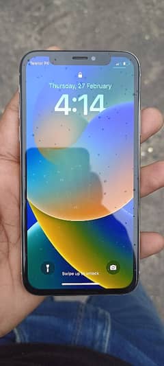 iphone x 256gb pta approved urgent sale need cash final rate no behas