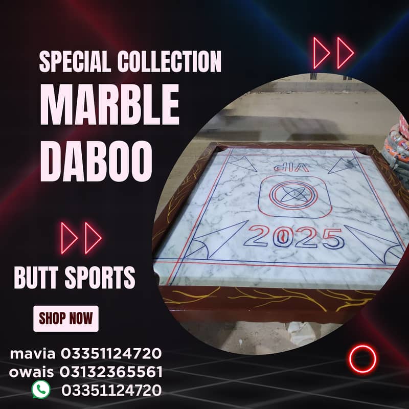 MARBLE DABOO || DABOO GAME || PURE MARBLE || CARROM BOARD|| SPORTS PRO 0