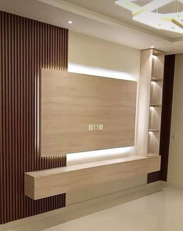 Wall base / media  wall|/ pvc wall peanl 2