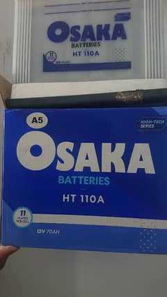 OSAKA BATTERIES HT 110A ONLY 20 DAYS USED MAKHAN CONDITION!!