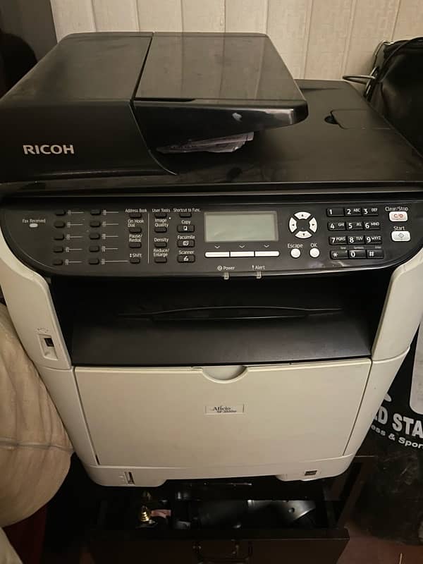 Ricoh SP 3500SF All-in-One Monochrome Laser Printer. 0