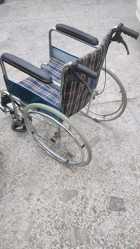 Foldable Wheelchair (Good Contition) 1