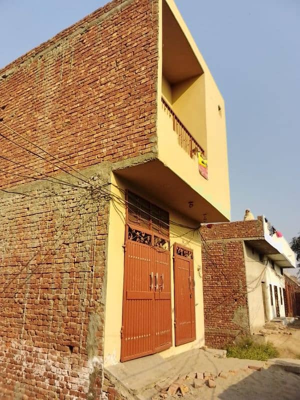 3 Marla shandar ghar 3 room 3 washroom registry inteqal k sath 2