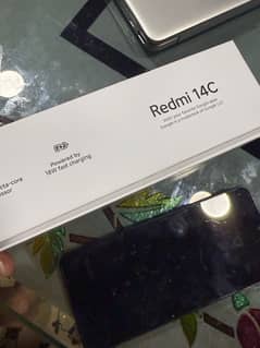 redmi 14c just box opened 6/128 gb with box and charger