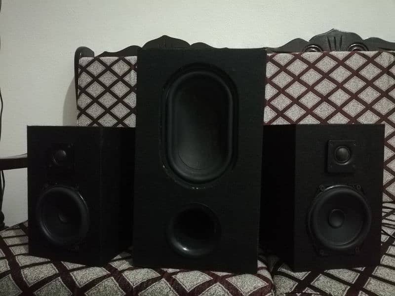 High Power 2.1 Channel Home Theater 0