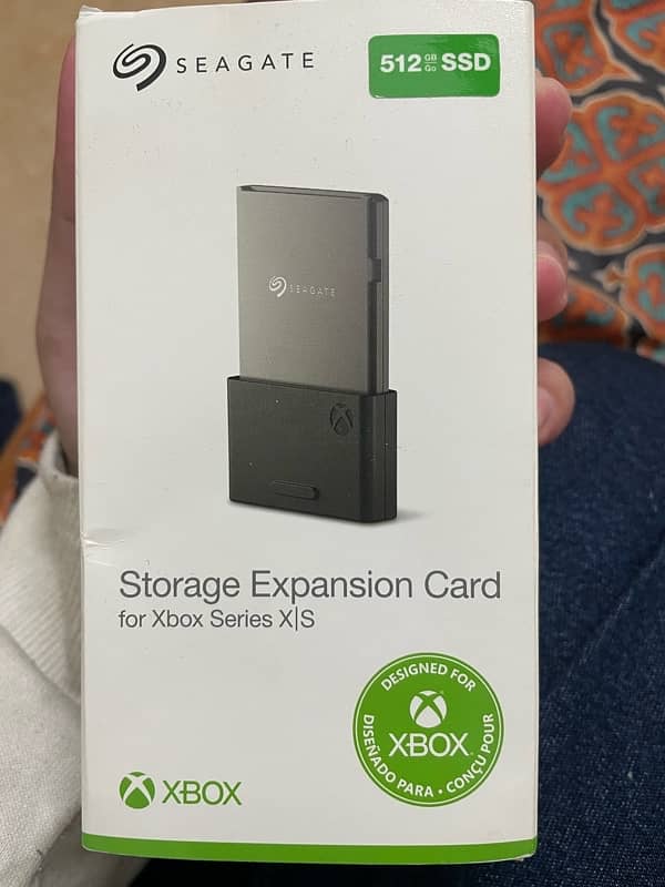 Xbox Series S|X Seagate Storage Expansion Card 512GB NVMe SSD 0