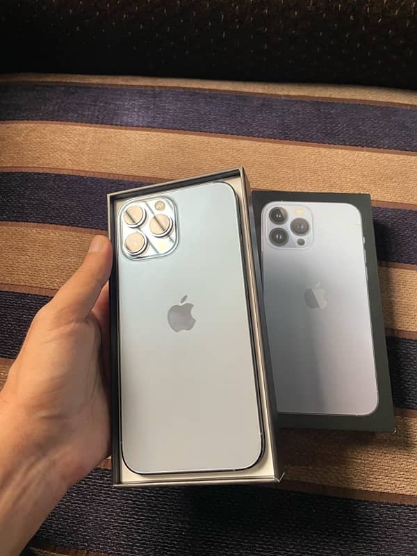 iphone 13 pro max 256GB PTA approved HK model 1