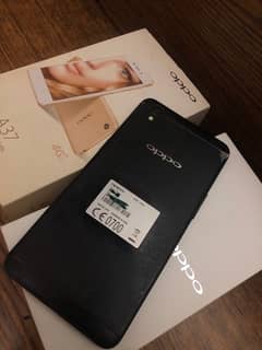 Oppo A37fw black 2/16 one hand used sealed.