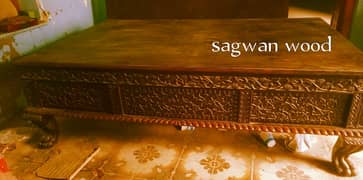 Pure Sagwan wood made bed (takht) in Hyderabad