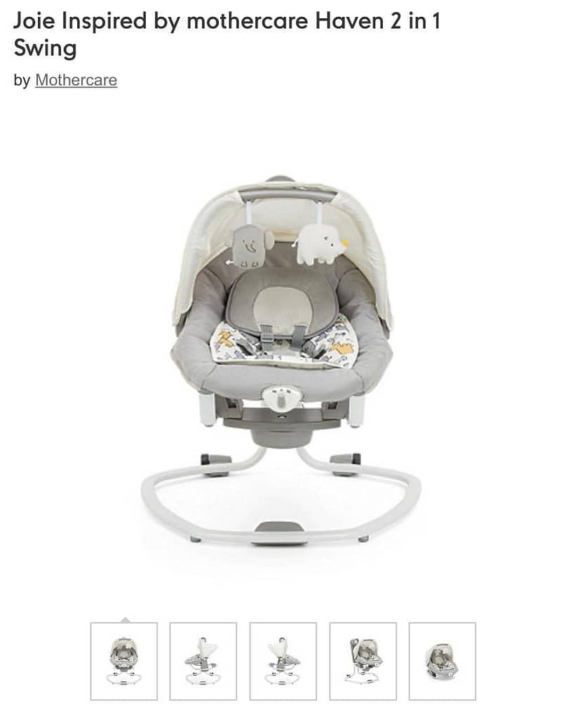 Mothercare HAVEN 2 in 1 SWING discount price 3