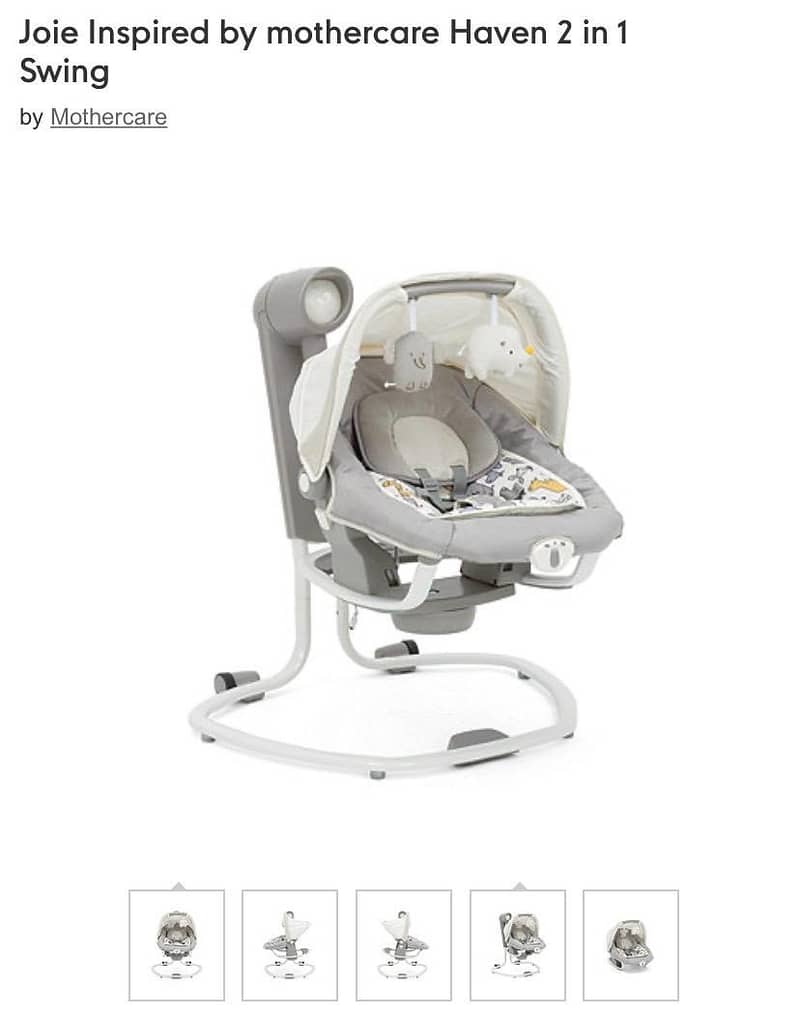 Mothercare HAVEN 2 in 1 SWING discount price 5