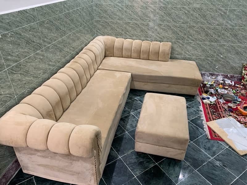 L shape Sofa 1