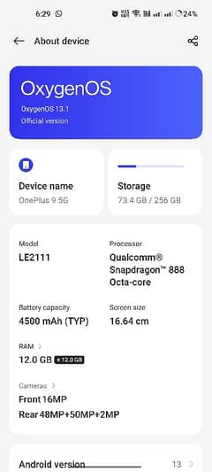 OnePlus 9 5g