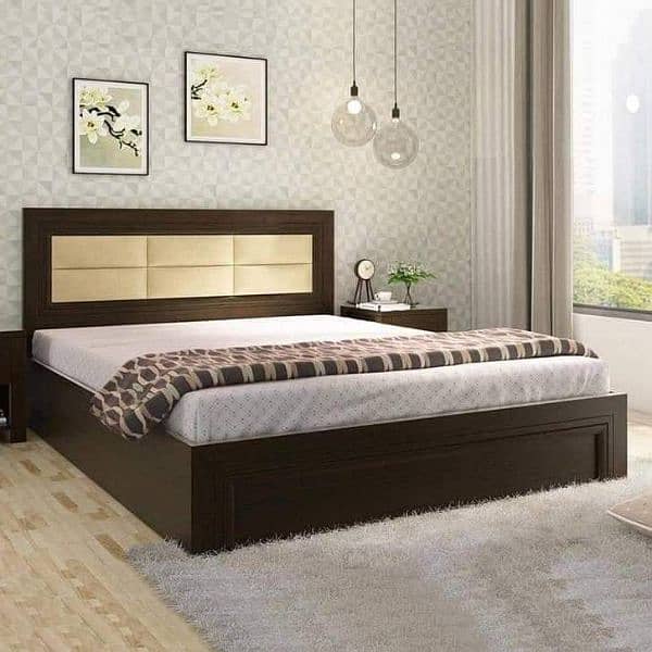 Bed set / King size bed /Double size Bed / wooden bed set / Furniture 2