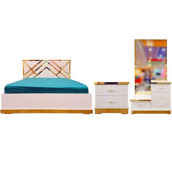 Bed set / King size bed /Double size Bed / wooden bed set / Furniture 17