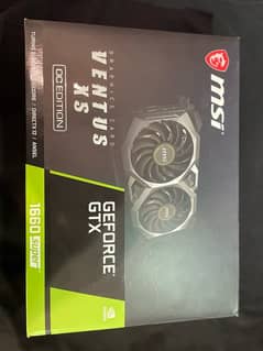 MSI GeForce GTX 1660 SUPER VENTUS XS OC