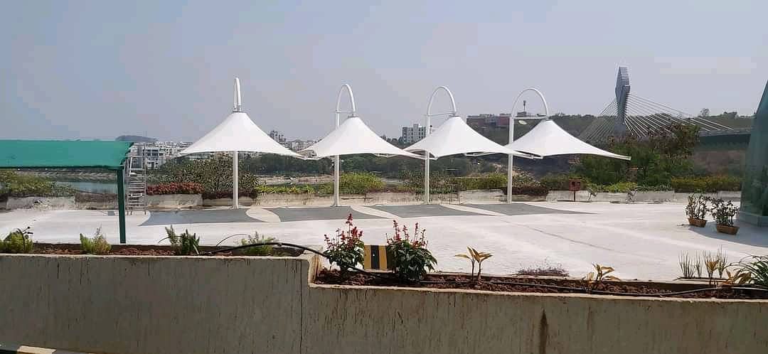 Tensile Shade | Wall mounte | Porch Shed | Marquee Shde | Pole Parking 3