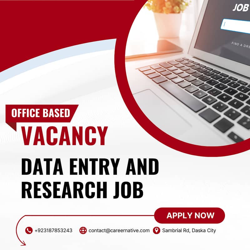 Data Entry and Research Job 0