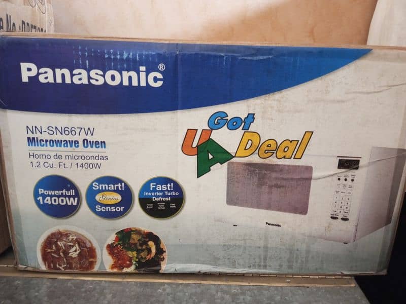 Panasonic brand new microwave 0