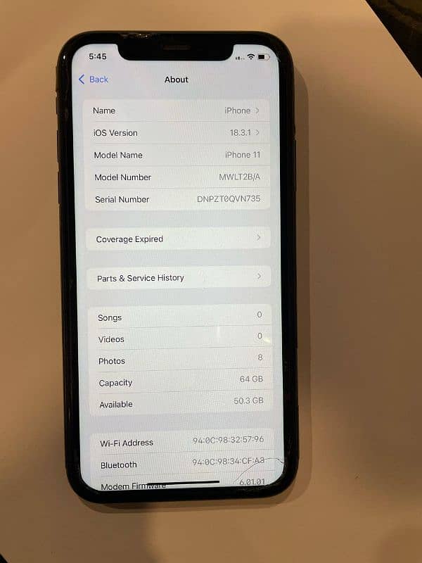 iphone 11 64 Gb PTA approved 5