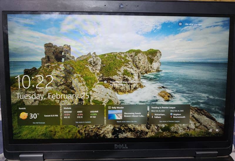 Dell E5570 AMD GPU Touch Screen Slight Shade 0